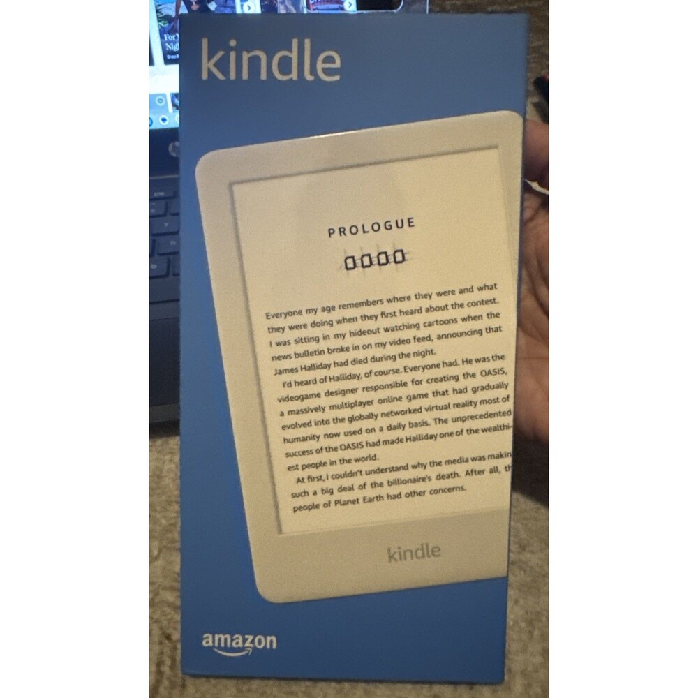 NIB Amazon Kindle (10th Gen) 6" Wi-Fi 8GB WHITE